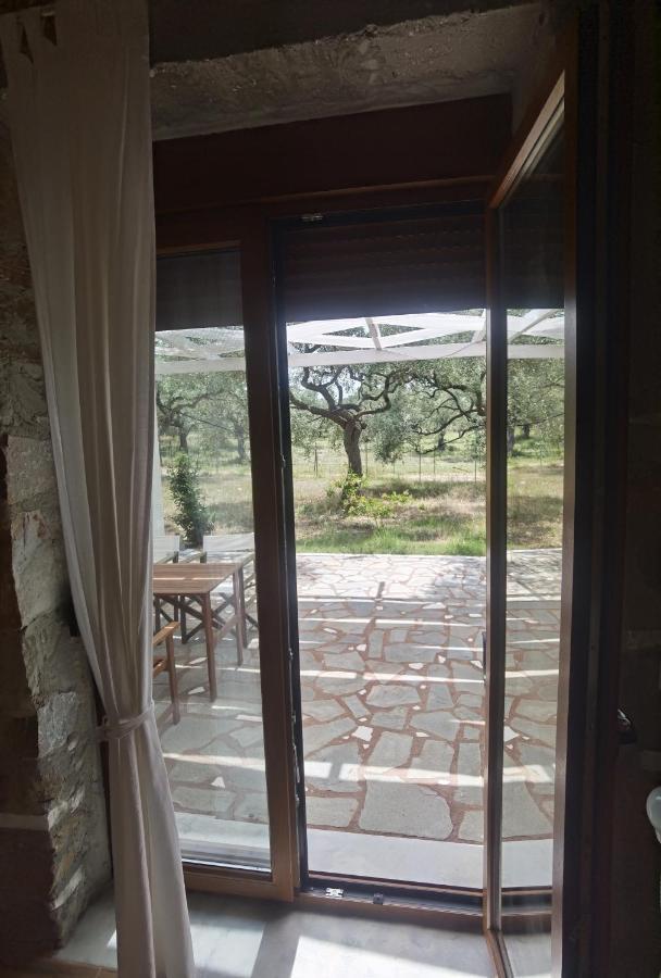 Elea Stone Houses In Organic Quiet Olive Grove, Prinos, Thassos Exteriér fotografie