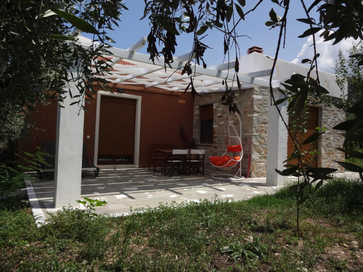 Elea Stone Houses In Organic Quiet Olive Grove, Prinos, Thassos Exteriér fotografie