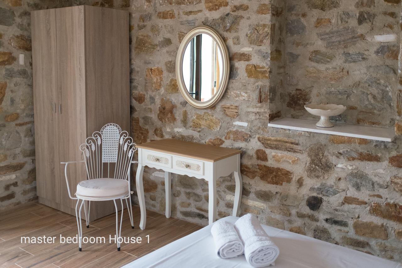 Elea Stone Houses In Organic Quiet Olive Grove, Prinos, Thassos Exteriér fotografie